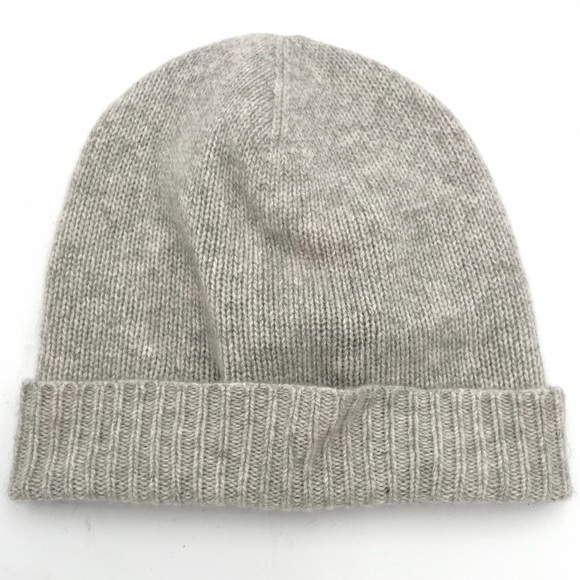 Vince Camuto Accessories - Vince Camuto Grey 100% Cashmere Beanie